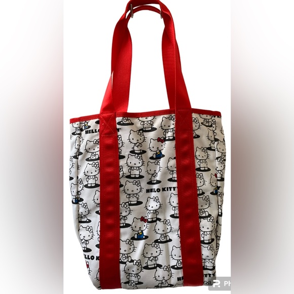 2009 Hello Kitty Sanrio 35th Anniversary Limited Edition Three Apples Tote Bag - Picture 2 of 11